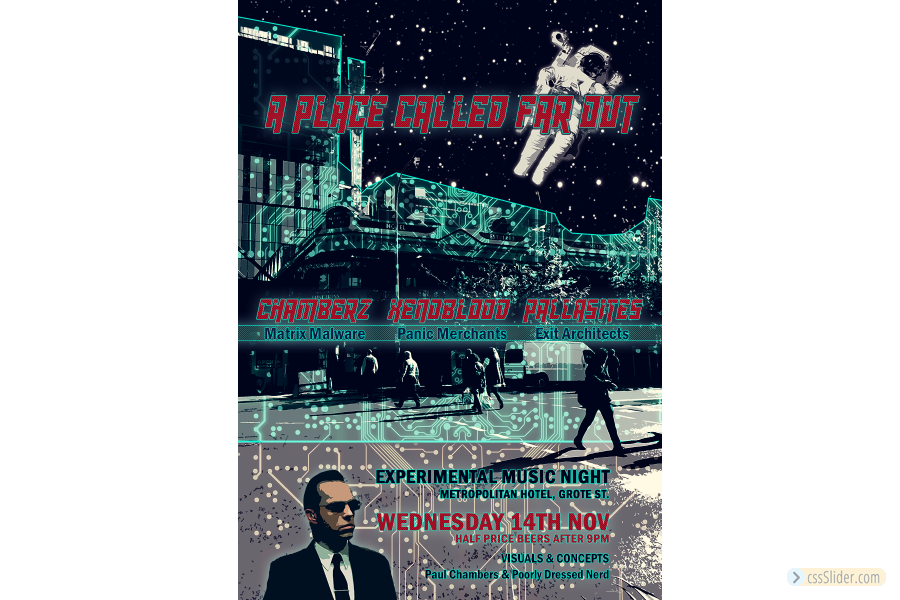 Xenoblood plays at EXP @ The METRO - November 2018 - curated by Paul Chambers